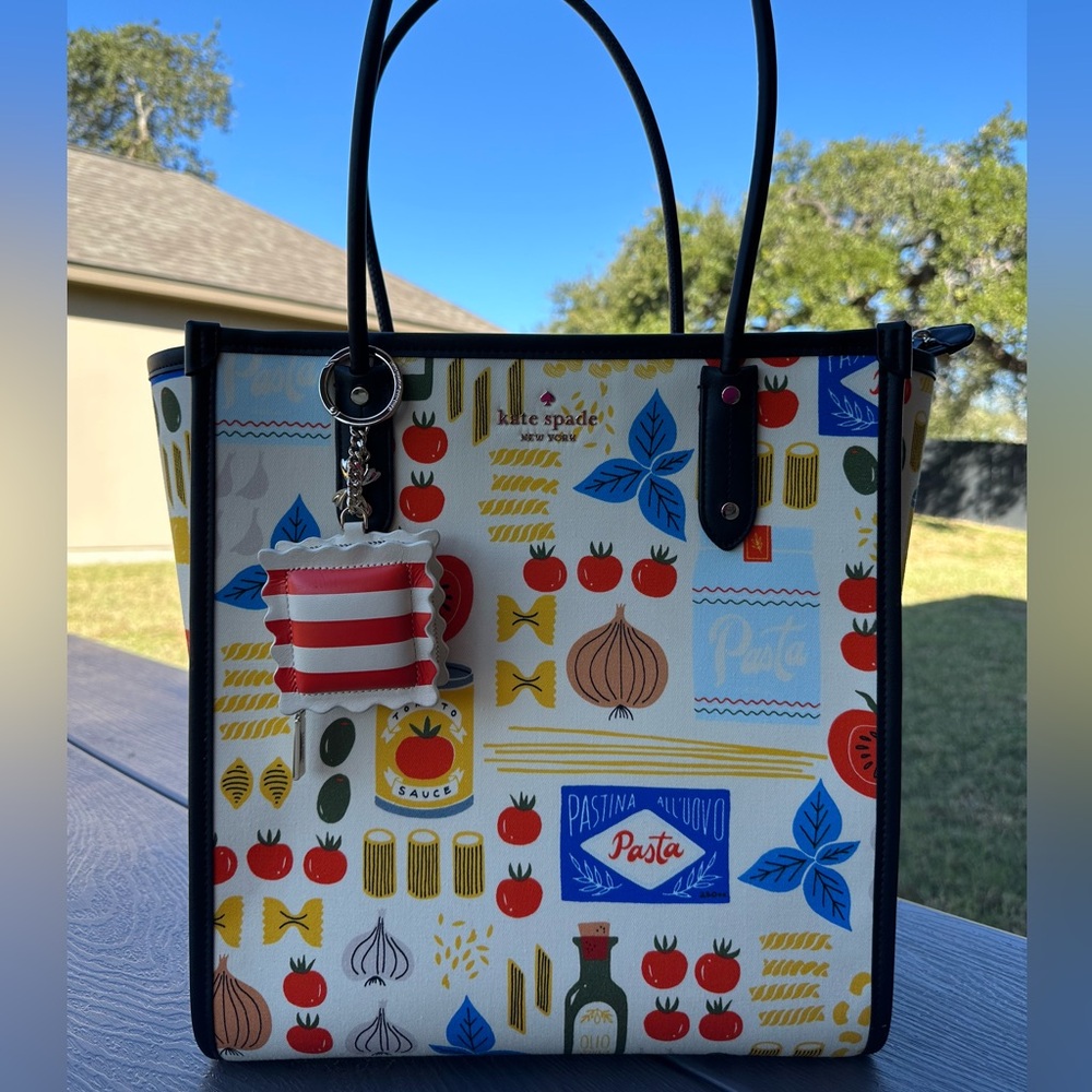 Kate Spade Elle Mangia Pasta tote.